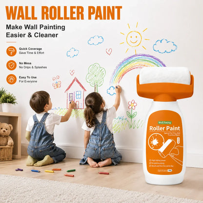 2-in-1 Wall Paint Roller | Cover Marks & Refresh Walls | ₹699