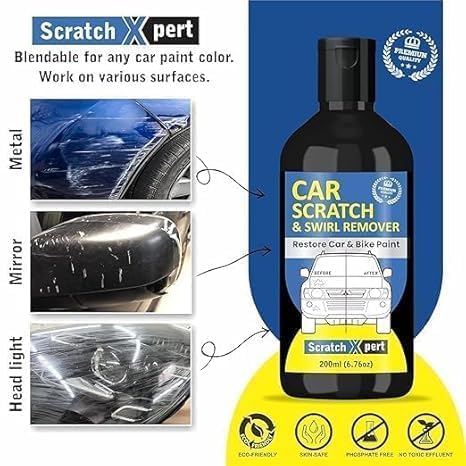 Car Scratch & Swirl Remover Polish – Instant Car Paint Repair Solution